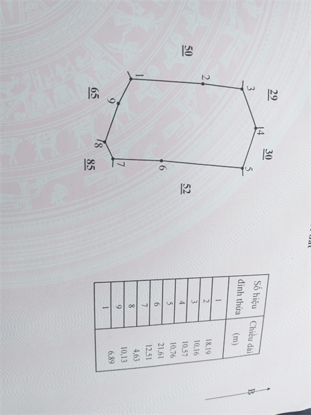 Bán 5.8 xào đất cây lâu năm xã Hàm Liêm, h. Hàm Thuận Bắc, Bình Thuận.